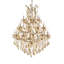 Lustre à 28 lumières de style bougie avec accents de cristal Stockard-49625041-49625042-49625048