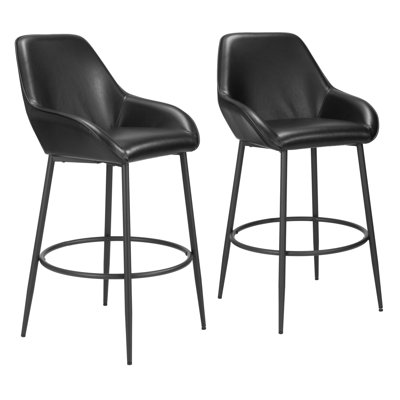 Vila Upholstered Counter Stool