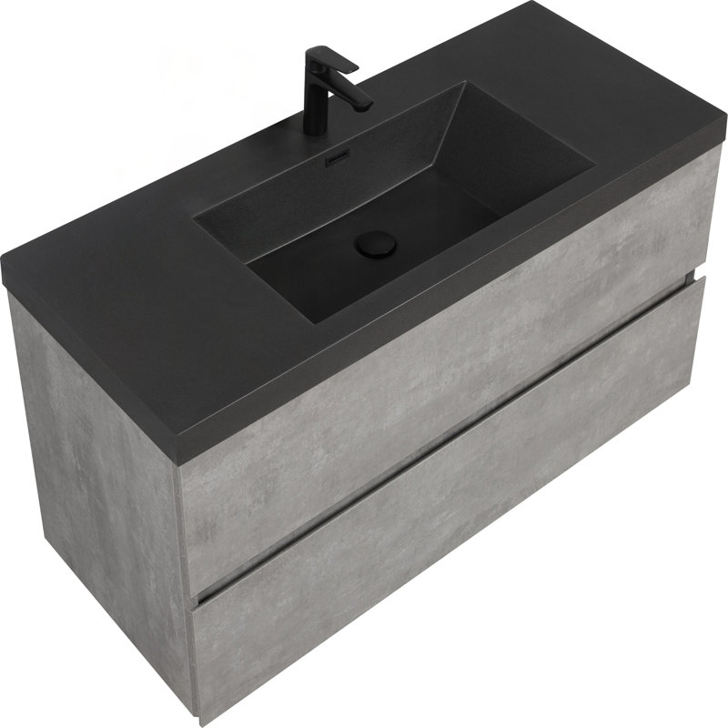 Meuble-lavabo mural 48 po, 48"