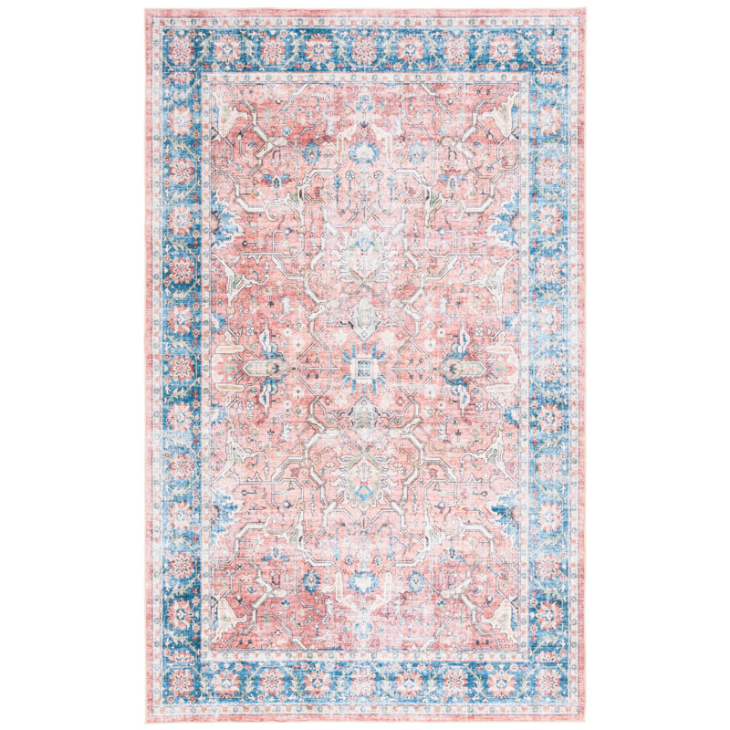Masja Performance Machine Washable Oriental Rug, Rectangle 9' x 12'