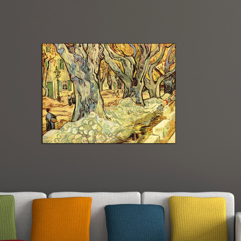 1 Piece Wrapped Canvas Painting, 60cm H x 80cm W x 1.8cm D