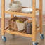 Navin Bamboo / Rattan Bar Cart