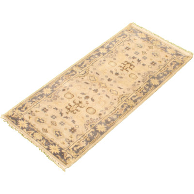 Bundrage One-of-a-Kind 2'9" X 6' New Age Runner Wool Area Rug in