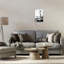 Estampe numérique noire et blanche Malibu, design de Sissi et Seb-1112297287-1112297285