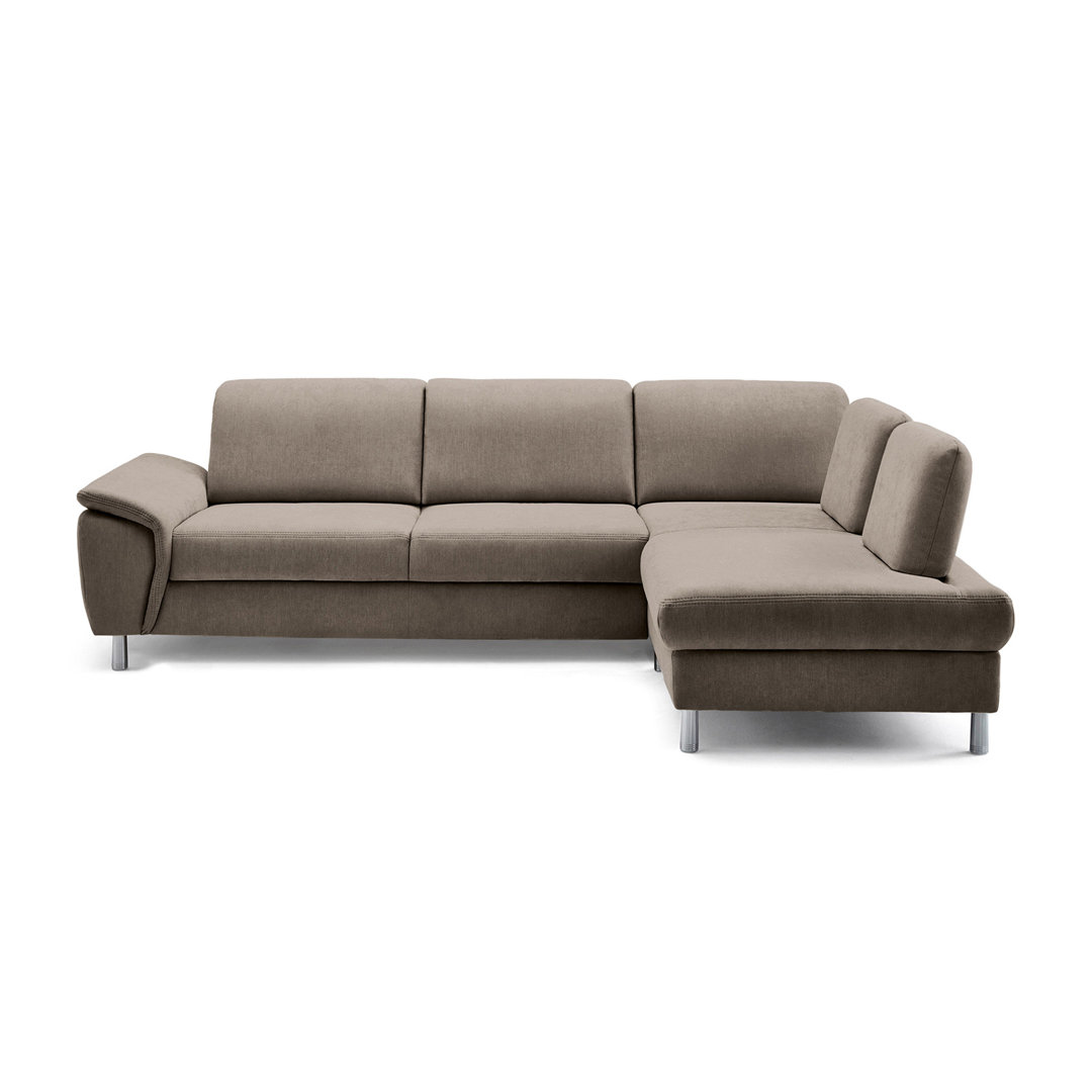 Gepolstertes Sofa und Recamiere