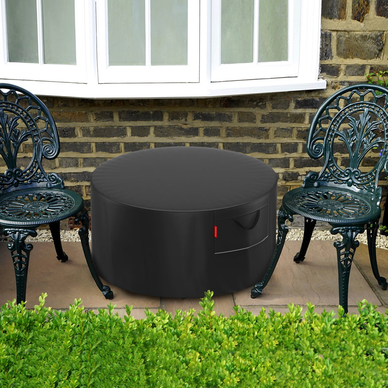 Housse pour foyer d'extérieur, Noir, H 24 po x l 50 po x P 50 po