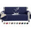 Sofa Covers Water Resistant Sofa Slipcovers 2 Seater Waterproof Reversible Anti-Slip Anti-Scratch Sofa Cover With Non Slip Elastic Straps For Dogs Cats Pets-1552247371