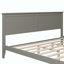 Lit plateforme en bois massif Seadrift - capacité de 650 lb, base réglable, sans sommier, finition bord de mer-1434051214-1538358243
