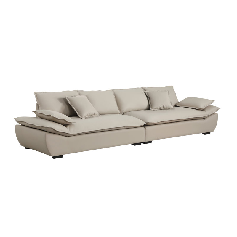 Geraldton - 141" Oversize Leather Sofa
