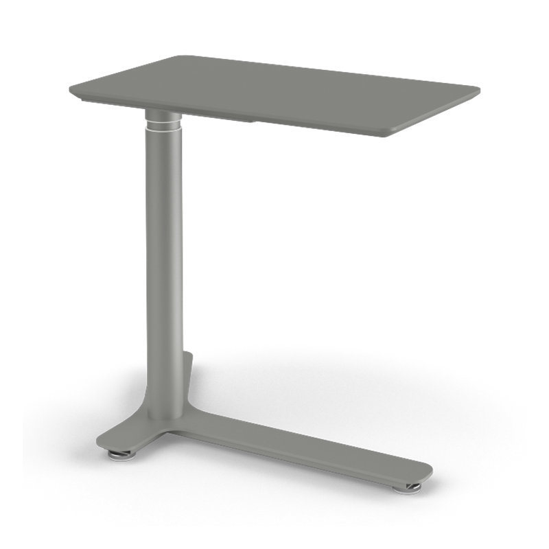 Float Mini Desk, Stone Gray
