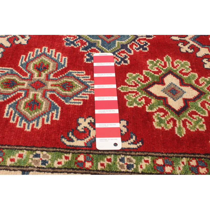 Tapis unique en laine noué à la main 6 pi 1 po x 9 pi 1 po nouvel âge Ocke