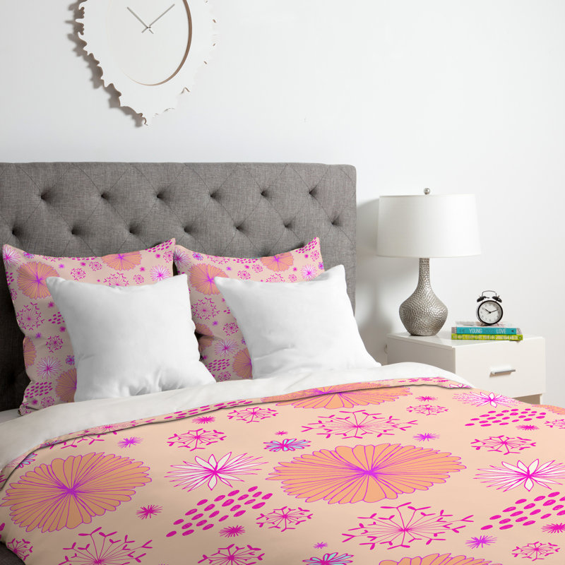 Gabi Floral Duvet Cover, Twin/Twin XL Duvet Cover + 1 Standard Sham