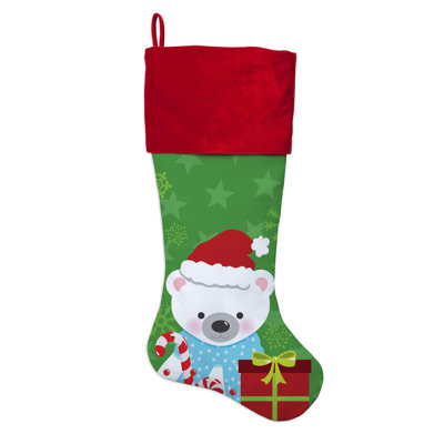 Personalized Polar Bear Stocking
