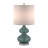 Curved Glass Table Lamp Set Of 2