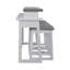 Ensemble de console de bar et tabouret avec station de charge Maddison