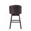 Tabouret de bar pivotant OGDEN KD (ensemble de 2)