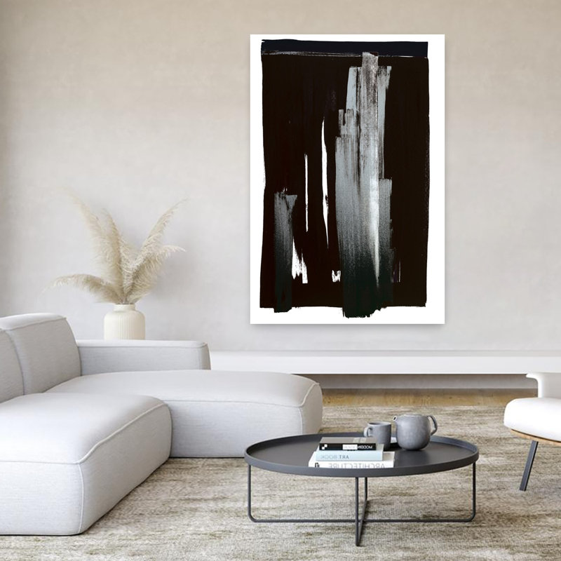 Art contemporain contemporain contemporain, H 60 po x l 40 po