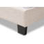 Lit tapissier capitonné standard à profil bas Baconton-901892477-901843211