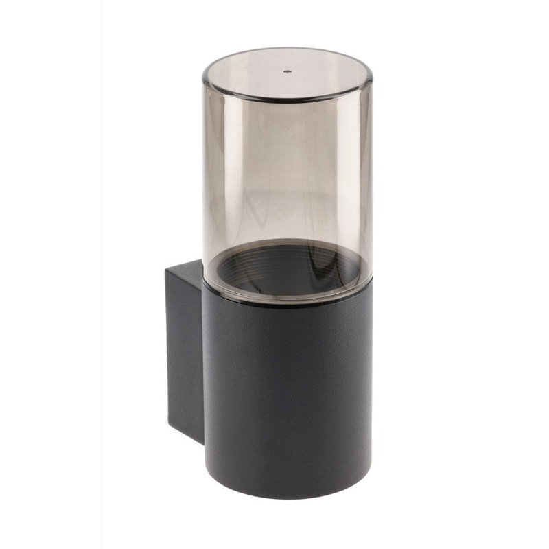 Bonna 22cm H Outdoor Wall Lantern, Black