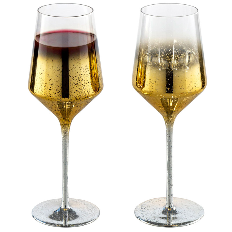 2 Piece 414ml Red Wine Glass Set
