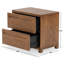 Tobiette 2 Drawer Wood Nightstand-2098273598