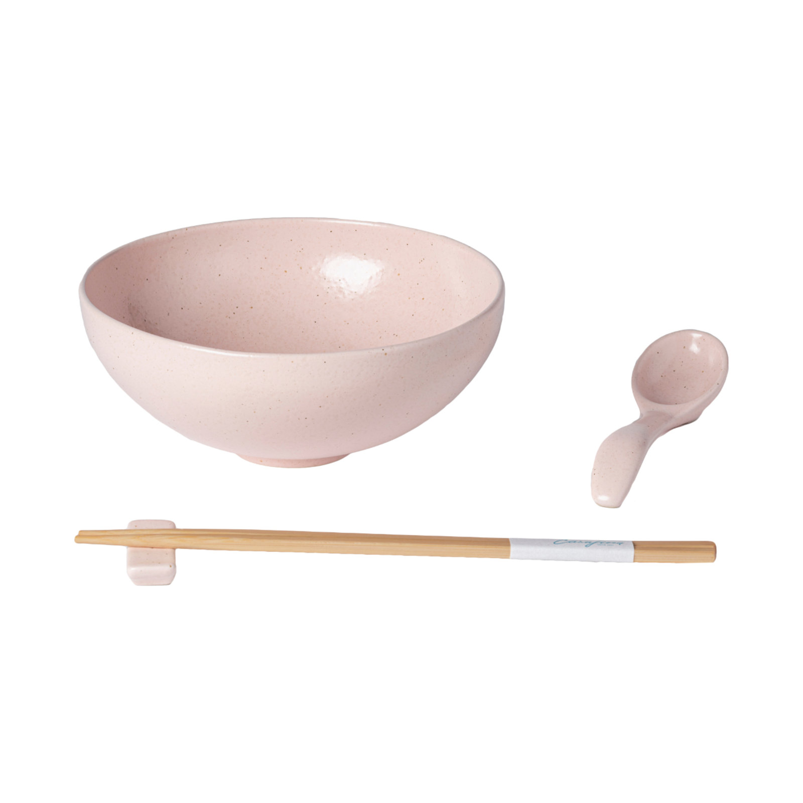 Casafina Pacifica Ramen Bowl Set, Marshmallow