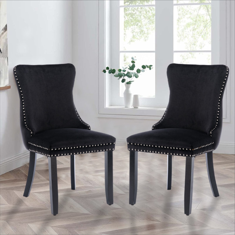 Chaise parsons Simkins, Noir, Noir