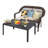 Asimelda Rectangular Steel Outdoor Coffee Table , 40 " W 24 " D