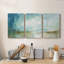 Spring Reflection I - Ensemble de 3 toiles tendues-1792377144