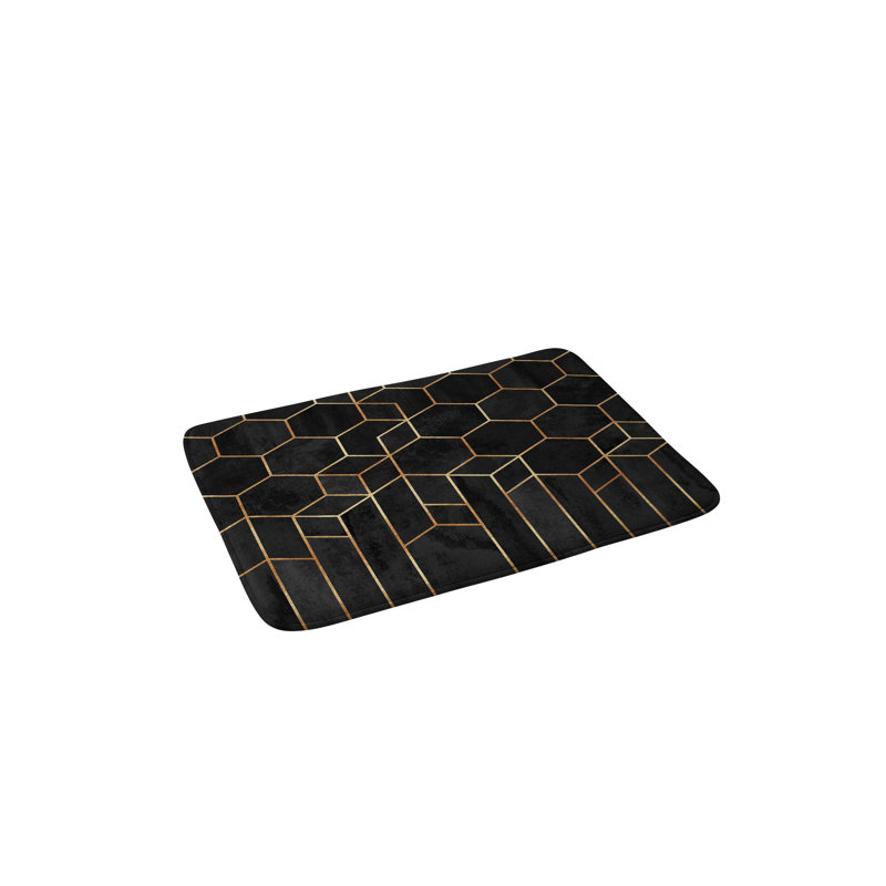 Non-Slip Bath Mat, Black