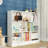 Alsie 47.2'' Wide 3 Tiers Bookcase-896911551