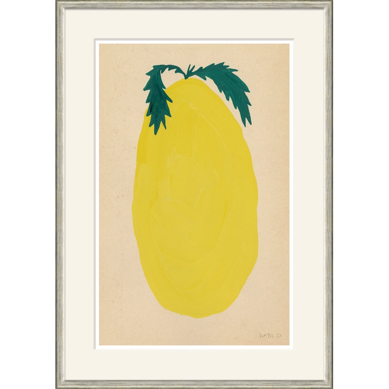 «Rollinia» par Susan Hable - peinture encadrée