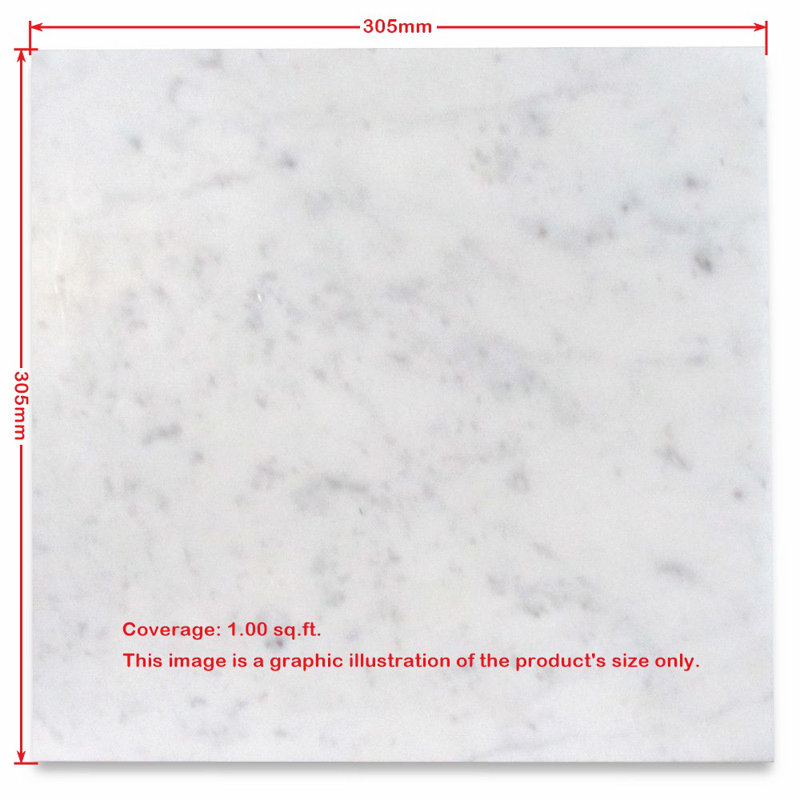 Carreau de mosaïque pour mur et plancher en marbre 12 po x 12 po Moleanos