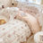 Microfiber Floral Print Comforter Set-110354018