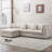 Wauseon 2 - Piece 108.7" Upholstered L Shape Sofa with Convertible Chaise-1110571785