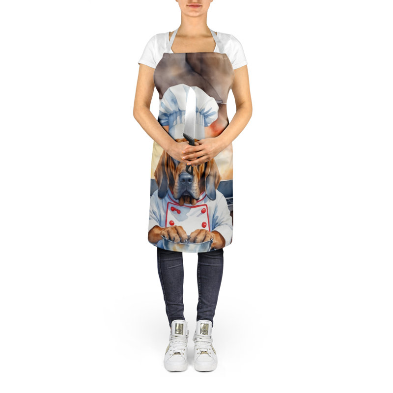No Pattern Bib Apron
