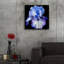Art épique «Ooh Iris» par Pamela Plummer, verre acrylique «Ooh Iris» par Pamela Plummer