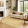 Premium Machine Washable Dockside AMF1814 HoHoHo Snowy Christmas Rug