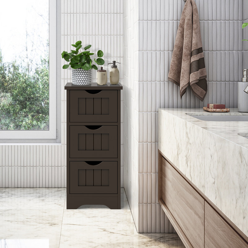 Armoire de salle de bain autoportante, Café
