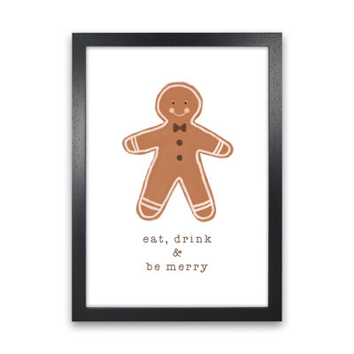 Eat Drink & Be Merry By Orara - Print