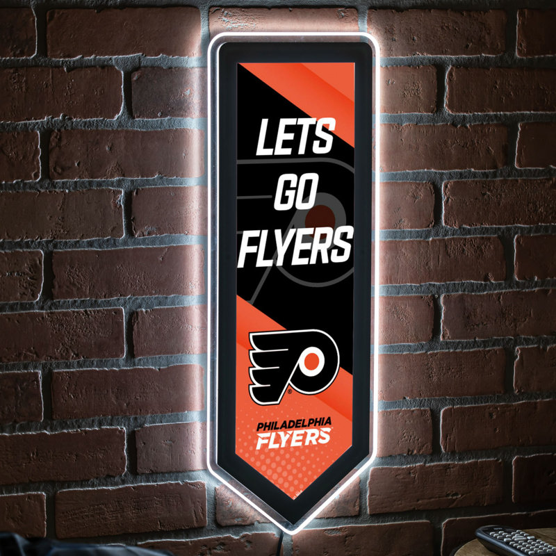 Enseigne murale NHL Team Pennant, Philadelphia Flyers