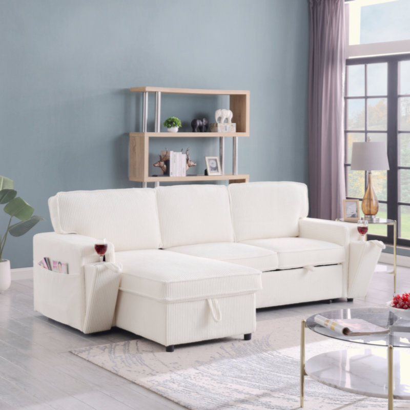 Canapé-lit modulaire avec espace de rangement Upholstery