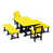 Jaune citron / noir est en rupture de stock