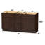Base de meuble-lavabo double 60 po seulement-96631519