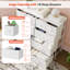 Commode double 10 tiroirs l 39,4 po-316912066