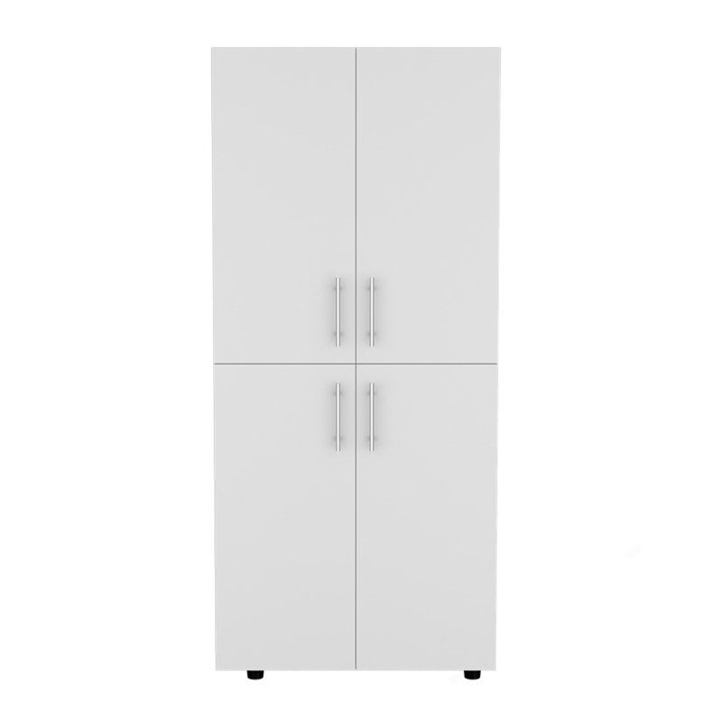 Armoire Moscow, chambre à coucher, blanc, Blanc