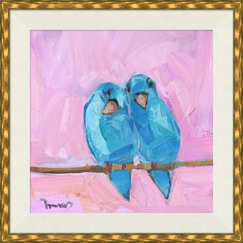 Lovebirds Print by Joseph Mota