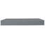 9 In. Twin-XL Size Folding Mattress Box Spring Foundation Bed Base, Polyester, Metal Frame, Grey-1792076199