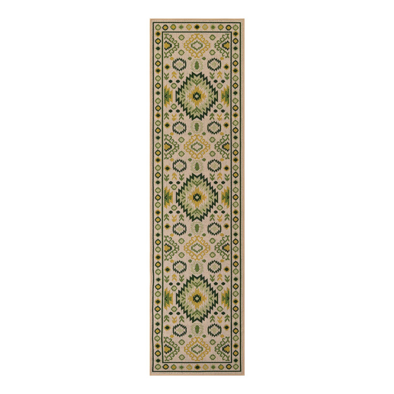 Jalapa Marlenia Indoor/Outdoor Area Rug, Tapis de couloir 2 pi 7 po x 10 pi