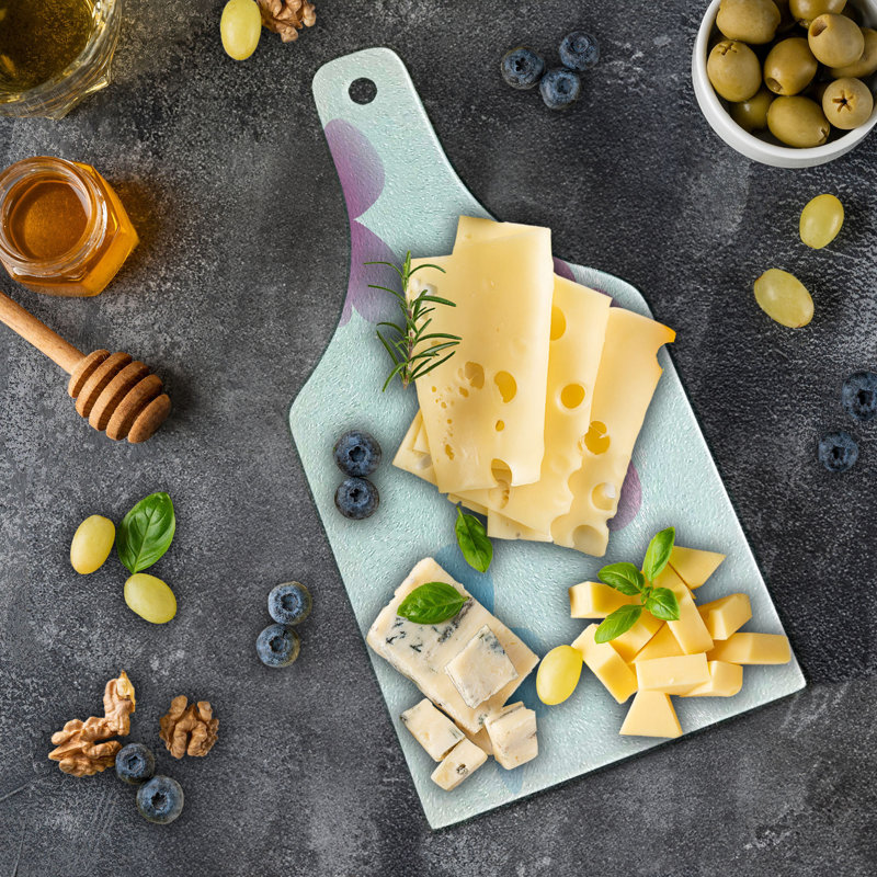 Planche à découper en verre trempé Ambesonne